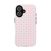 Cute Heart Pattern iPhone Case - Tough & Stylish Smartphone Cover