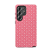 Cute Heart Pattern Samsung Galaxy Phone Case - Tough Protection for Everyday Use