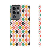 Colorful Hearts Samsung Galaxy Phone Case - Stylish Tough Cases for Everyday Protection