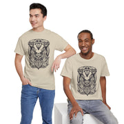 Unisex Heavy Cotton Tee - Fierce Guardian Graphic T-Shirt