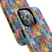 Playful Cat iPhone Case - Tough & Colorful Design
