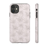 Floral Tough iPhone Case - Durable Protection with Elegant Design