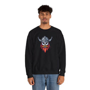 Viking Skull Crewneck Sweatshirt - Unisex Heavy Blend™