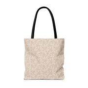 Elegant Floral Pattern Tote Bag - Eco-Friendly Shopping Bag for All Occasions