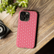 Tough Cases - Cute Pink Hearts iPhone Case for Valentine’s Day