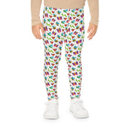 Colorful Floral Kids Leggings - Fun & Comfy Activewear for Playtime