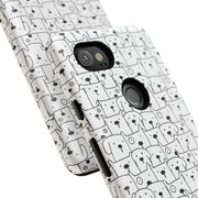 Cute Dog Pattern Google Pixel Phone Case - Tough Cases for Pet Lovers