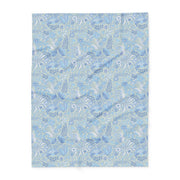 Serene Floral Arctic Fleece Blanket – Cozy Décor for Relaxation & Gift Ideas