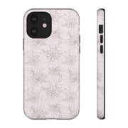 Floral Tough iPhone Case - Durable Protection with Elegant Design