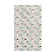 Cute Whale Pattern Hand Towel - Perfect for Beach Days and Home Decor