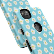 Daisy Floral Tough Phone Case - Durable Protection for Your Device