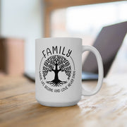 Family Tree Ceramic Mug - 11oz & 15oz | Perfect Gift for Family Gatherings & Special Occasions