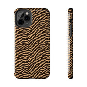 Wild Tiger Print Tough Phone Case – Durable Protection for Adventurers