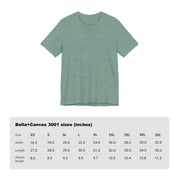 Zen Floral Mandala Unisex Jersey Tee - Soft Green Relaxed Fit Shirt