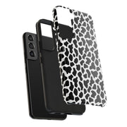 Stylish Cow Print Tough Phone Case - Durable Protection for Animal Lovers