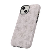 Floral Tough iPhone Case - Durable Protection with Elegant Design