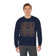Vibrant Bohemian Unisex Crewneck Sweatshirt - Colorful Artistic Design