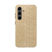 Stylish Tough Phone Case with Trendy Giraffe Pattern