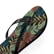 Tropical Paradise Flip Flops - Comfortable Summer Sandals for Beach Days