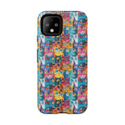 Colorful Cat Google Pixel Phone Case - Tough Cases for Pet Lovers