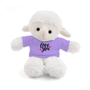 Cute Stuffed Animal with 'Love You' Tee - Perfect Gift for Kids and Beloved Ones