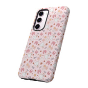 Cute Floral Tough Samsung Galaxy Phone Case for Kids & Teens
