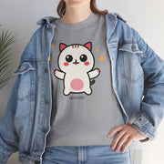 Cute Cat Printed Unisex Heavy Cotton Tee