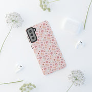 Cute Floral Tough Samsung Galaxy Phone Case for Kids & Teens