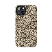 Leopard Print Tough Phone Case - Stylish & Durable Protection