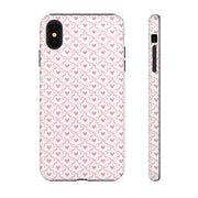 Cute Heart Pattern iPhone Case - Tough & Stylish Smartphone Cover