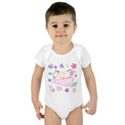 Cute Infant Baby Bodysuit with Playful Cloud Design