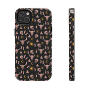 Gothic Skull Tough Phone Case - Durable Design for Alternative Style Lovers