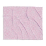 Cozy Pink Floral Arctic Fleece Blanket for Warmth and Comfort