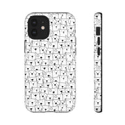 Cute Dog Pattern iPhone Case – Tough Cases for Pet Lovers