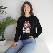Candy Gaming Unisex Crewneck Sweatshirt - Cute Gamer Apparel