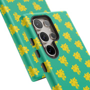 Vibrant Floral Samsung Galaxy Phone Case - Tough Cases for Style and Protection