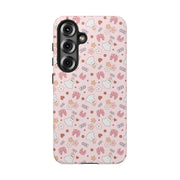 Cute Floral Tough Samsung Galaxy Phone Case for Kids & Teens