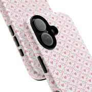 Cute Heart Pattern iPhone Case - Tough & Stylish Smartphone Cover
