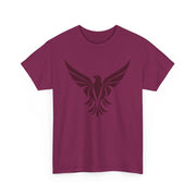 Phoenix Spirit Unisex Heavy Cotton Tee - Bold Graphic T-Shirt for Empowerment & Growth