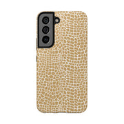 Stylish Tough Phone Case with Trendy Giraffe Pattern