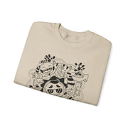 Playful Graphic Unisex Crewneck Sweatshirt - Perfect for Casual Outings and Gifts
