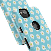 Daisy Floral Tough Phone Case - Durable Protection for Your Device
