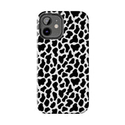 Stylish Cow Print Tough Phone Case - Durable Protection for Animal Lovers