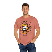 Devotree Cat Musician Unisex T-Shirt - Fun & Playful Gift for Cat Lovers