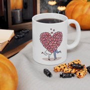 Whimsical Tree Hugger Ceramic Mug - 11oz & 15oz