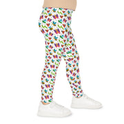 Colorful Floral Kids Leggings - Fun & Comfy Activewear for Playtime