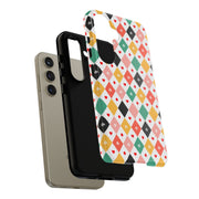 Colorful Hearts Samsung Galaxy Phone Case - Stylish Tough Cases for Everyday Protection