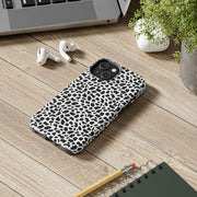 Stylish Leopard Print Tough Phone Case – Durable Protection & Chic Design
