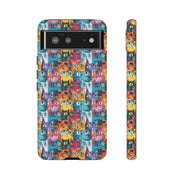 Colorful Cat Google Pixel Phone Case - Tough Cases for Pet Lovers
