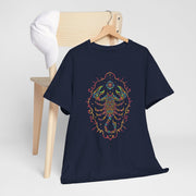 Vibrant Graphic Unisex Heavy Cotton Tee - Unique Artistic Design